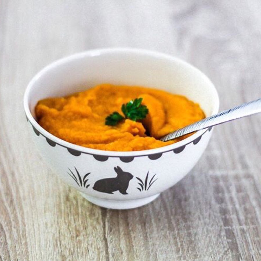 Purée onctueuse de patate douce