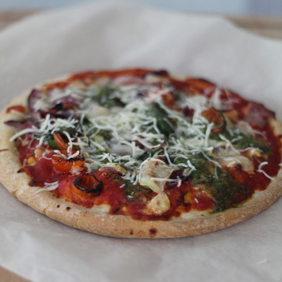 Faire manger des légumes aux enfants : pizza